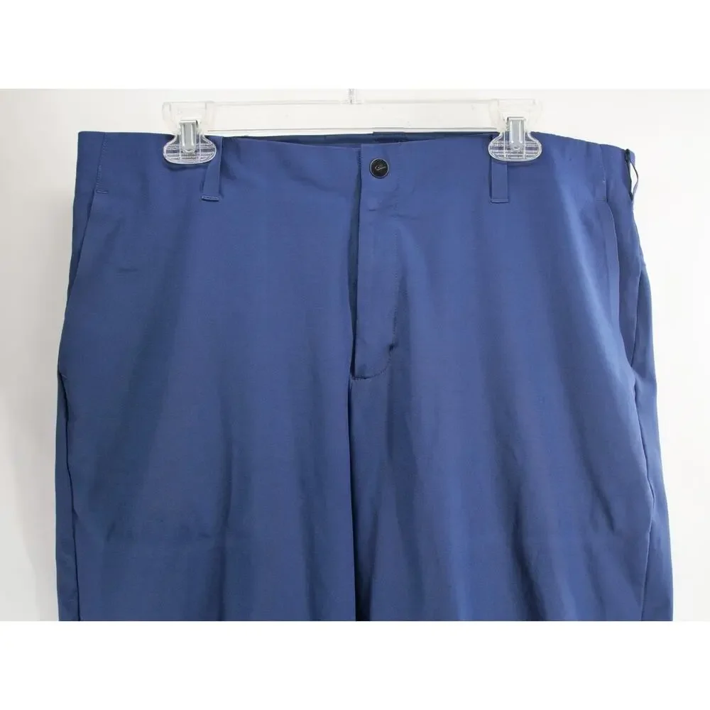 VTG Nike Tiger Woods TW Adaptive Fit Golf Pants Men's 36x32 Navy Blue 585784-410